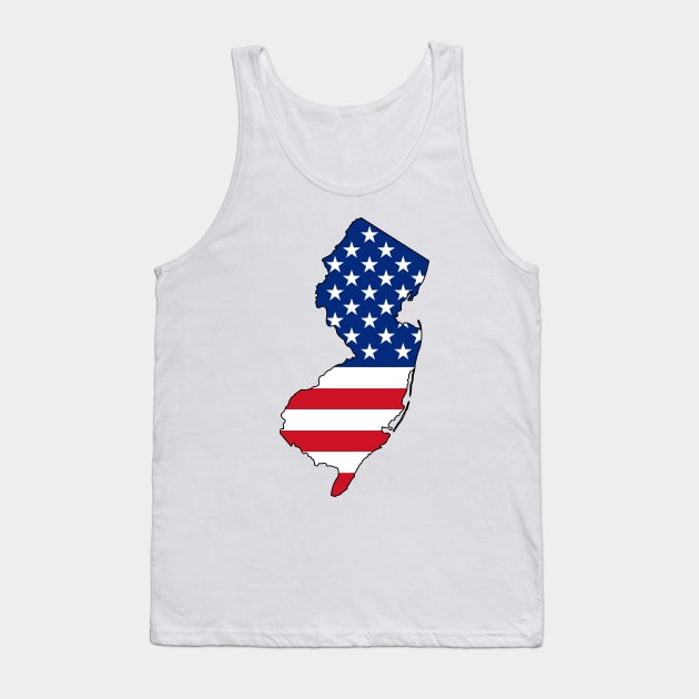 New Jersey USA Tank Top by somekindofguru